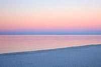 Ostseekueste Abendstimmung