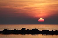 Sonnenuntergang Ahrenshoop Buh