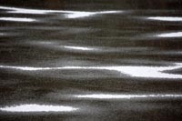 Eisflaeche mit Schnee