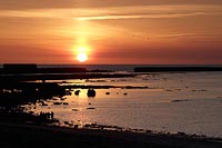 Helgoland Sonnenuntergang