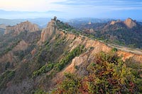 Erdpyramiden Abbruchkante