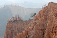 Erdpyramiden Abstufungen Melni