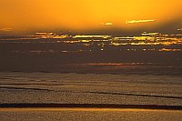 Watt mit Abendhimmel