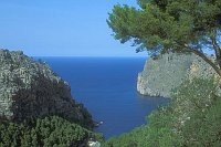 Blick auf Bucht Sa Calobra